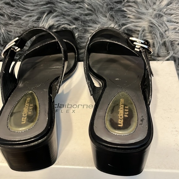 Liz Claiborne Flex Sandal black 8 1/2 - Picture 4 of 9